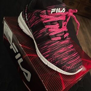 Fila Sky Phoenix Pink and Black Sneakers